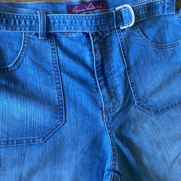 Gloria Vanderbilt capris Size 14 Petite - Picture 2 of 6